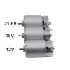 HSMQUBDBX RS-550VC-6532 High Speed Power Electronic Starter DC 10.8V 12V 18V 21.6V for Cordless Drill view 2