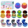 12 PCS Small 3D Dragon Eggs with Dragon Inside, Mini flying Dragons with eyes and wingsEaster Basket Stuffers Mini Animal Easter Egg Set Unique Cute Easter Basket Essentials for Adults Kids (A) view 1