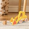 ToysCentral Basics Baby Wooden Toy Forklift Developmental Toys Baby Grasping Toy for Girls Boys view 4