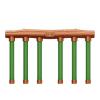 XDGJTBFMY Drop The Stick Game, Catching Sticks Game, Hand Eye Coordination Reaction Training Toy, Drop Sticks Game Challenge Game for Holiday Party view 1