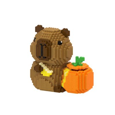 AIYIMUSIDEEN Capybara Building Blocks Set(7400), Mini Micro Blocks, Suitable for Adults