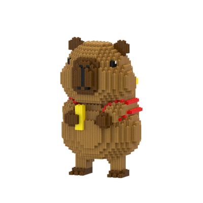 AIYIMUSIDEEN Capybara Building Blocks Set(7395), Mini Micro Blocks, Suitable for Adults