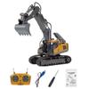 Xenotrix 1/20 RC Excavator, 2.4G 11CH Alloy Excavator with Lights and Sound Effects, A Gift for Love Engineering Vehicles or RC Toys view 1
