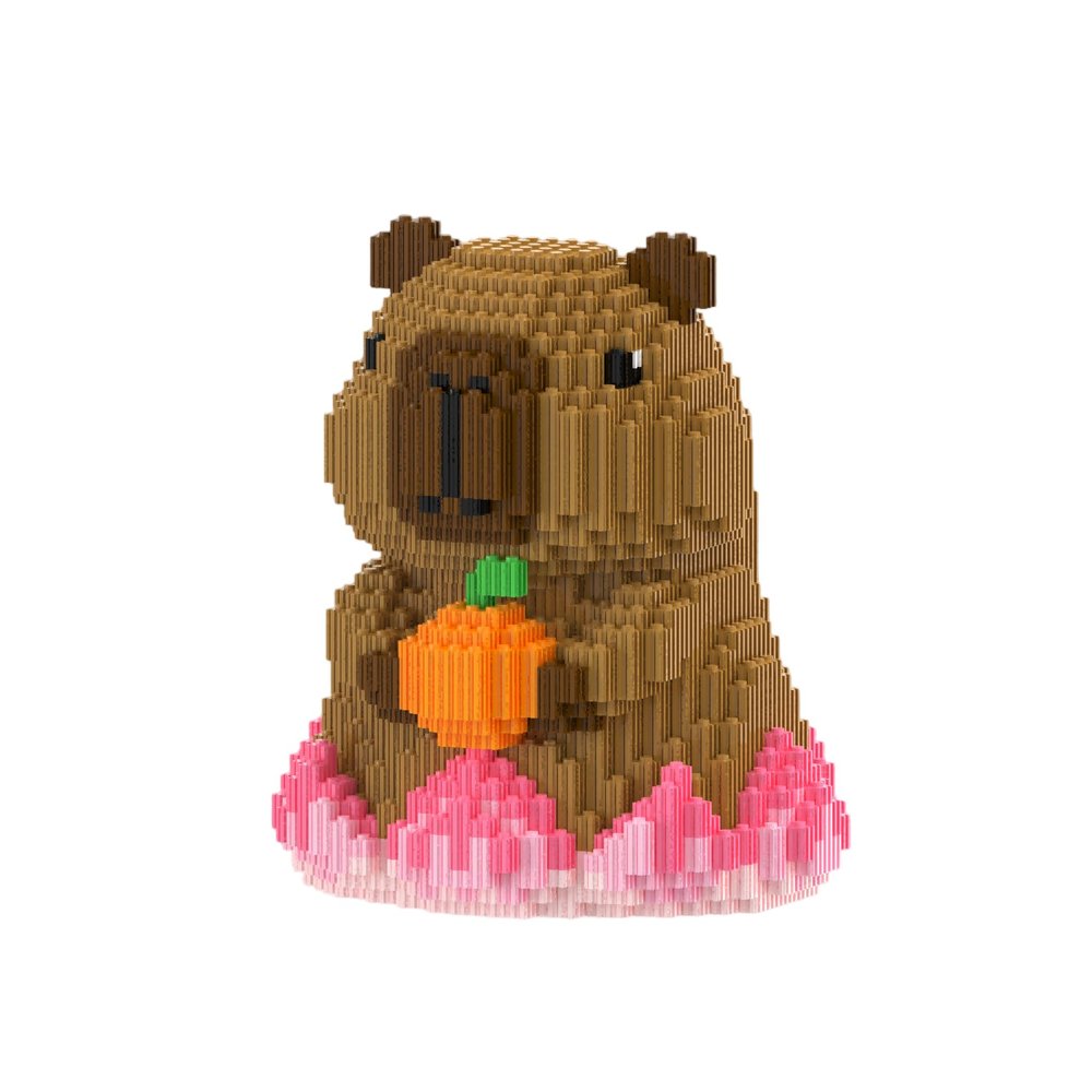 AIYIMUSIDEEN Capybara Building Blocks Set(7394), Mini Micro Blocks, Suitable for Adults