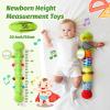 Baby Toys 0-6 Months, Musical Caterpillar Baby Rattle, Plush Sensory Toy with Mirror, Crinkle Textures, Newborn Developmental Tummy Time Stuffed Animal for Infants Boys Girls 6-12 Month (Green) view 4