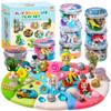 8-Pack Play Dough Jars, Reusable Sensory Play Kit for Kids, Non-Toxic, Educational Creative Playdough,Perfect Party Favors, Goodie Bags,Birthday Gifts for Boys Girls,Ideal for Home Preschool Classroom view 1