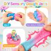 8-Pack Play Dough Jars, Reusable Sensory Play Kit for Kids, Non-Toxic, Educational Creative Playdough,Perfect Party Favors, Goodie Bags,Birthday Gifts for Boys Girls,Ideal for Home Preschool Classroom view 4