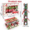 12 Pack Christmas No-Snap Party Table Favors, Christmas Themed Holiday Supplies with Party Hat, Joke & Little Gift Inside for Kids and Adults, Xmas Gift, Holiday Party Supplies for Dinner Tables view 2