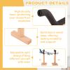 Blulu RC Airplane Stand Wood Adjustable 2 Holders RC Plane Stand for Model Airplanes Display Aircraft Maintenance Repair Storage Workstation Workbench Accessories view 4