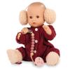 Gotz 2553161 Sleepy Aquini Jubilee Girl - 13" Drink & Wet Bath Baby Girl Doll with Dummy Chain, Dummy and Accessories view 1