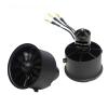 64mm 12-Blade EDF Ducted Fan 2840 Brushless Motor Power Set Compatibie for RC Jet Aircraft/Drone/Turbojet (3S-6S LiPo) Super Strong Thrust(64 Culvert KV3200-1) view 2