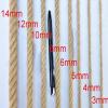 16x16FT Cargo Climbing Net - Heavy Duty Nylon Treehouse & Truck Trailer Safety Net, Playground Swing Netting, 1cm Rope Diameter, Outdoor Adventure Gear view 3