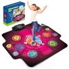 Electronic Dance mat for kids,Upgraded Light-up 6-Button Dancing Pad,Wireless Bluetooth toys,Birthday Christmax Musical Gifts for boys girls,Built-in Music Playmat,Ages 3 4 5 7 8 9 10 11 12+ Year Old view 1