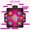 Electronic Dance mat for kids,Upgraded Light-up 6-Button Dancing Pad,Wireless Bluetooth toys,Birthday Christmax Musical Gifts for boys girls,Built-in Music Playmat,Ages 3 4 5 7 8 9 10 11 12+ Year Old view 4