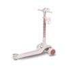 TOYZ - Scooter Children 3 Years - Scooter Children Satura - with Balance Control and Luminous Wheels - Adjustable Handlebar and Bottle Holder - Children's Scooter, Tricycle, Children's Scooter - White view 2