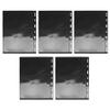 LUOZZY 30pcs Stamp Album Pages 9 Hole Black Background Loose Leaf Sheets for Postage Currency Collectors Document Coin Holder Inserts view 2