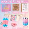 10 Year Old Girl Birthday Gifts, Gifts for 10 Year Old Girl 10th Birthday Gift for Girls, Double Digits Gift Set with Tumbler, Bracelet, Socks, Scrunchie, Fanny Pack for Daughter, Sister, Niece, Teen view 2