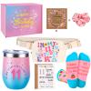 11 Year Old Girl Birthday Gifts, Gifts for 11 Year Old Girl 11th Birthday Gift for Girls, Tween Gift Set with Tumbler, Bracelet, Socks, Scrunchie, Fanny Pack for Daughter, Sister, Niece, Preteen view 1