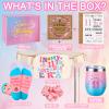 11 Year Old Girl Birthday Gifts, Gifts for 11 Year Old Girl 11th Birthday Gift for Girls, Tween Gift Set with Tumbler, Bracelet, Socks, Scrunchie, Fanny Pack for Daughter, Sister, Niece, Preteen view 2