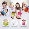 6 Pcs Family Hand Puppets for Kids 9.8 Inch Family Members Puppet Set Mom, Dad, Grandparents, Brother, Sister Soft Plush Hand Puppet Theater Plush Toys for Toddlers Ages 1-3, 4-8 Story Role Play view 3