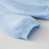 Girls Knitted Cardigan Sweater Kids Plain Warm Sweaters Long Sleeve Button Down Jacket Fall (Sky Blue, 18-24 Months) view 4