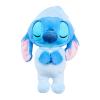 Simba Sleepy Stitch Soft Toy with Sound 31 cm. Stitch Lying Down with Pyjamas. Breathing, Light and Relaxing Music Function. Suitable from 0 Months. Official Disney License (6315870637) view 1
