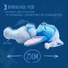 Simba Sleepy Stitch Soft Toy with Sound 31 cm. Stitch Lying Down with Pyjamas. Breathing, Light and Relaxing Music Function. Suitable from 0 Months. Official Disney License (6315870637) view 2