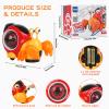 AUTOKAKUM Electronic Crab Toy, Cute Luminous Crab Toys Toddler Crawling Toy with Music and Light Interactive Sensory Toys for Boys Girls view 2