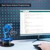 Robotic Arm Kit 6DOF Programming Robot Arm with 6 Servos, Handle, Mechanical Claw, etc, PC Software APP Control with Tutorial for Arduino STEM Education & Engineering Science Kits, LeArm Open Source view 2