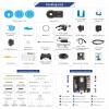 Robotic Arm Kit 6DOF Programming Robot Arm with 6 Servos, Handle, Mechanical Claw, etc, PC Software APP Control with Tutorial for Arduino STEM Education & Engineering Science Kits, LeArm Open Source view 4