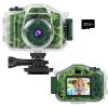 Agoigo Kids Waterproof Camera - Children Underwater HD Video Digital Camcorder, Portable Travel Toy for Toddler - Ideal Christmas Birthday Gifts for Boys Girls Age 3-12 with 32GB Card (Camo) view 1