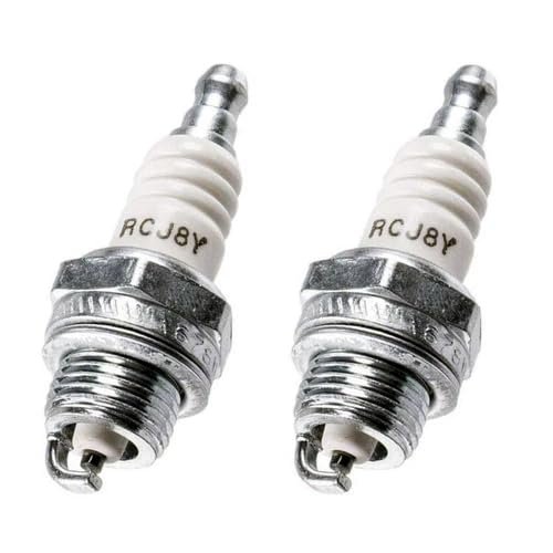 Compatible with Champion Spark Plugs Fits Part #RCJ8Y 2-Pack