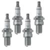 Compatible with NGK Replacement Spark Plugs Fits Part #BR8ECM 4-Pack view 1