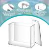 Cinnvoice 4 Pcs Acrylic Magnetic Case Booster Box Protective Case Stackable 4mm Thick Magnetic Closure Gifts for Collectors, Cards Not Included (Compatible with Etb) view 3