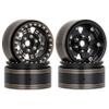 AMK 1.9'' Heavy Brass Beadlock Wheels 4pcs 959g, 3mm Offset, 12mm Hex, CNC Brass 1.9 Beadlock Rims for 1/10 1/8 RC Crawler TRX4 SCX10 Capra VS4-10 Gen8 D90 CC01 view 1