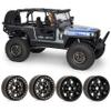 AMK 1.9'' Heavy Brass Beadlock Wheels 4pcs 959g, 3mm Offset, 12mm Hex, CNC Brass 1.9 Beadlock Rims for 1/10 1/8 RC Crawler TRX4 SCX10 Capra VS4-10 Gen8 D90 CC01 view 2