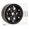 AMK 1.9'' Heavy Brass Beadlock Wheels 4pcs 959g, 3mm Offset, 12mm Hex, CNC Brass 1.9 Beadlock Rims for 1/10 1/8 RC Crawler TRX4 SCX10 Capra VS4-10 Gen8 D90 CC01 view 3