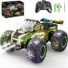 Zappido RC Cars for Boys Age 4-7 8-12, 20km/h High Speed Remote Control Monster Truck with Dino Theme, All-Terrain Off-Road Crawler with Impact-Resistant Flexible Shell, 2 Batteries,Gift Boy Toys view 1