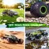 Zappido RC Cars for Boys Age 4-7 8-12, 20km/h High Speed Remote Control Monster Truck with Dino Theme, All-Terrain Off-Road Crawler with Impact-Resistant Flexible Shell, 2 Batteries,Gift Boy Toys view 2