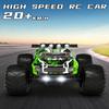 Zappido RC Cars for Boys Age 4-7 8-12, 20km/h High Speed Remote Control Monster Truck with Dino Theme, All-Terrain Off-Road Crawler with Impact-Resistant Flexible Shell, 2 Batteries,Gift Boy Toys view 3