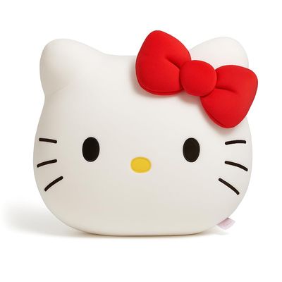AlphaDesignLuxe Kawaii Cat Plush Pillow  Soft Cartoon Cushion for Kids and Collectors  Cute Decorative Plushie Gift for Bed, Sofa, or Travel (Red)