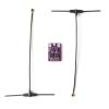 drone, ELRS 2.4G Diversity Receiver Dual Antenna RX Built-in TCXO,Compatible For FPV Freestyle RC Racing Long Range Drone Accessories(1PCS ELRS 2.4G Dual) view 4