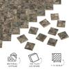 100pcs, Dollhouse Flooring, Miniature Pavement Bricks, 1/12 Scale Accessories, Mini Bricks for Landscaping, REDUCIO! (Medieval Fortress Bricks, Large Pack) view 2