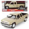 2006 1500 Pickup Truck Gray Metallic Timeless Legends Series 1/25 Diecast Model Car by Motormax 79393-GRY view 1