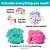 Creativity for Kids Sensory Minis Unicorn Kit | Cloud Clay Sensory Toy for Kids | Easter Basket Stuffers | Mess-Free, Screen-Free Travel Activity for Kids (Ages 3+) view 3