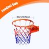 Aosekaa Basketball Hoop Basketball Frame Toy, Lightweight Sturdy Versatile Easy Installation with Net and Screws, for Training, Kids Diameter 35cm view 2