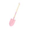 Jinhxofs Children's Garden Spade, Steel and Wood Kids Gardening Tool for Outdoor Planting, Age 6+, Pink view 1