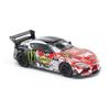 1:64 Diecast Model Car Compatible with Pandem Toyota GR Supra D1 GP 2024 DAIGO Saito Limited Edition by Pop Race PR640180 view 2