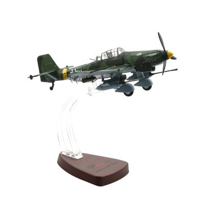 1/72 Scale German Stuka Junkers Ju-87G1 Dive Bomber Alloy Model Diecast Plane for Collection