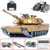 POCO DIVO Abrams M1A2 US Tank, 1/16 RC Military Model, Heng Long 3918 PRO Edition Upgrade Steel Gear Track Suspension Sprocket Idler Road Wheel, Airsoft Infrared Combat, Smoke Sound Light Recoil view 2
